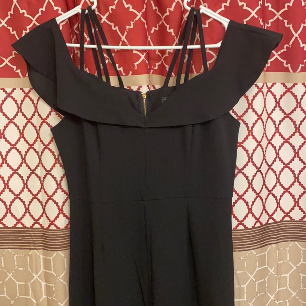 Long black romper